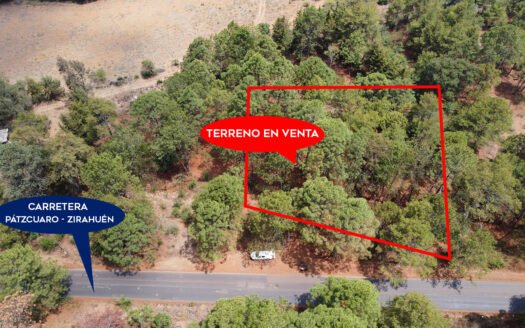 Terreno En Venta En Zirahuén, Carretera Pátzcuaro- Uruapan