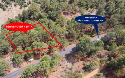 Terreno En Venta En Zirahuén, Carretera Pátzcuaro- Uruapan