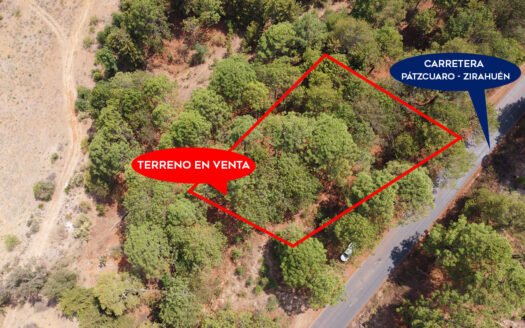 Terreno En Venta En Zirahuén, Carretera Pátzcuaro- Uruapan