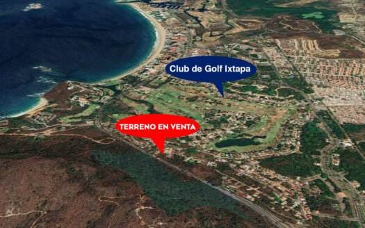 Se Vende Terreno En Ixtapa, Zihuatanejo, Club De Golf Ixtapa
