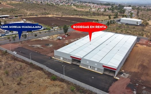 BODEGA EN RENTA MORELIA, SALIDA QUIROGA