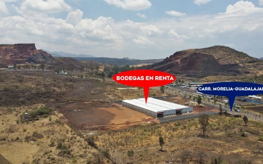 BODEGA EN RENTA MORELIA, SALIDA QUIROGA