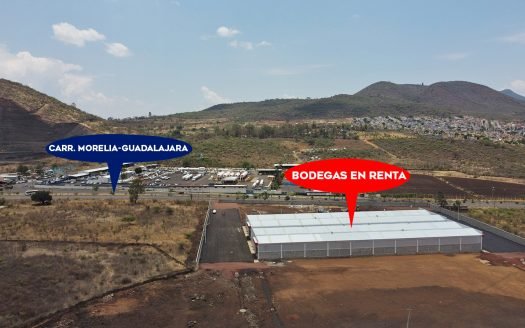 BODEGA EN RENTA MORELIA, SALIDA QUIROGA