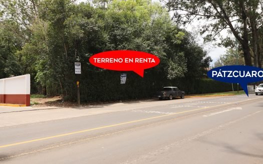 TERRENO EN VENTA/RENTA EN PÁTZCUARO, MICH.