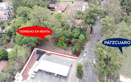 TERRENO EN VENTA/RENTA EN PÁTZCUARO, MICH.
