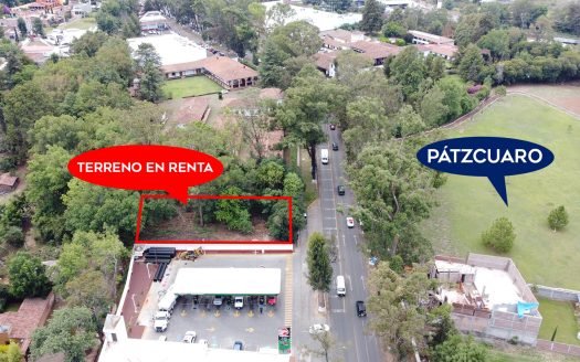 TERRENO EN VENTA/RENTA EN PÁTZCUARO, MICH.