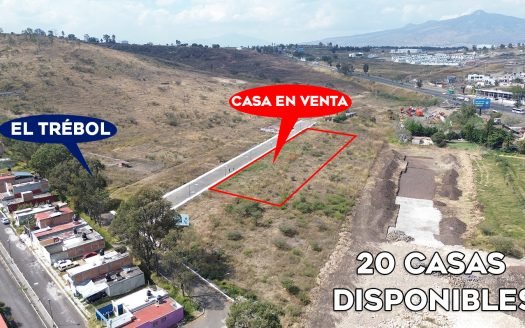 CASA NUEVA EN PREVENTA EN MORELIA, EL TRÉBOL.