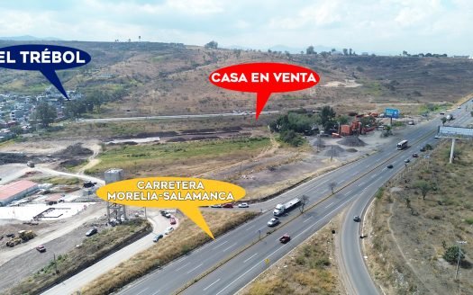 CASA NUEVA EN PREVENTA EN MORELIA, EL TRÉBOL.