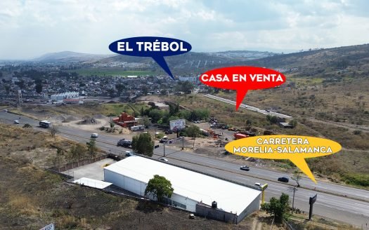 CASA NUEVA EN PREVENTA EN MORELIA, EL TRÉBOL.