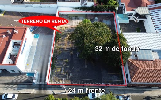 Terreno en Renta sobre Av. Camelinas, Morelia