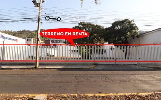 Terreno en Renta sobre Av. Camelinas, Morelia