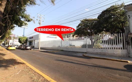 Terreno en Renta sobre Av. Camelinas, Morelia
