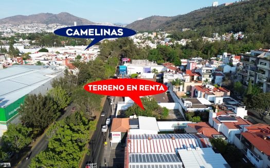 Terreno en Renta sobre Av. Camelinas, Morelia