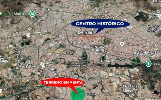 TERRENO EN VENTA EN MORELIA