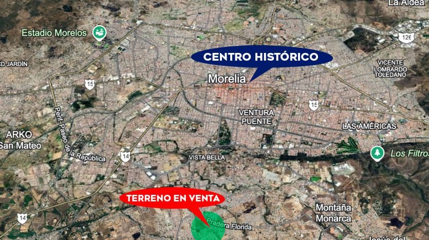 TERRENO EN VENTA EN MORELIA