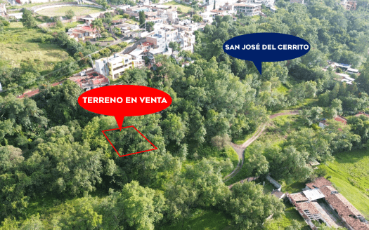 TERRENO EN VENTA EN MORELIA, SAN JOSÉ DEL CERRITO.