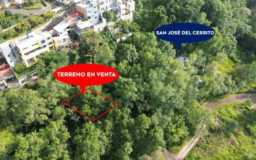 TERRENO EN VENTA EN MORELIA, SAN JOSÉ DEL CERRITO.