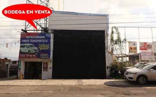 BODEGA EN VENTA EN MORELIA, PERIFÉRICO NORTE , LAGO II