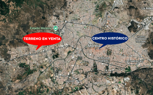 TERRENO EN VENTA EN MORELIA, SALIDA  QUIROGA.