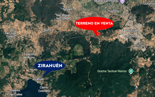 HOTEL, RESTAURANTE Y LOCAL EN VENTA SOBRE AUTOPISTA PÁTZCUARO-CUITZEO