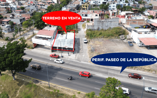 TERRENO EN VENTA EN MORELIA, SOBRE PERIFÉRICO, ZONA CENTRAL, COL. DEFENSORES DE PUEBLA