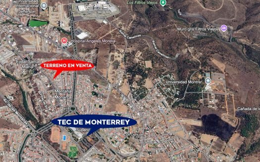 TERRENO EN VENTA EN MORELIA, ZONA ALTOZANO