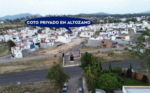 TERRENO EN VENTA EN MORELIA, ZONA ALTOZANO