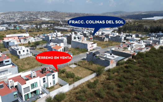 TERRENO EN VENTA TRES MARÍAS, FRACC. COLINAS DEL SOL