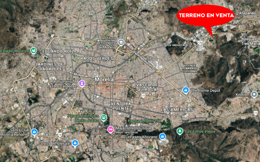 TERRENO EN VENTA TRES MARÍAS, FRACC. COLINAS DEL SOL