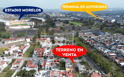 TERRENO EN VENTA EN MORELIA
