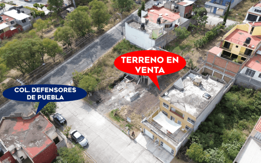 TERRENO EN VENTA EN MORELIA, DEFENSORES DE PUEBLA