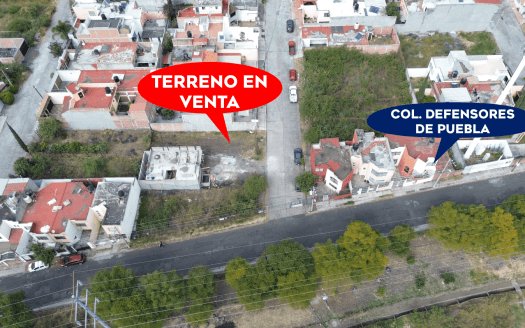 TERRENO EN VENTA EN MORELIA, DEFENSORES DE PUEBLA
