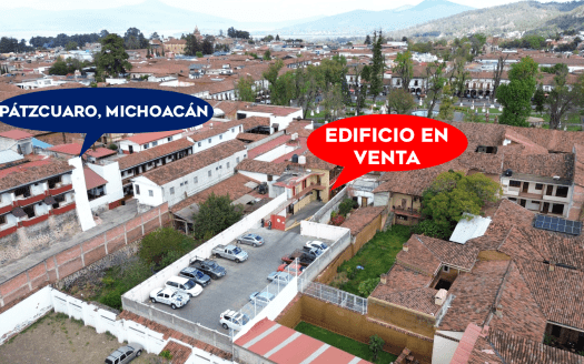 HOTEL CON ESTACIONAMIENTO EN VENTA EN PÁTZCUARO, CENTRO HISTÓRICO