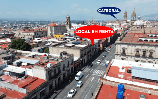LOCAL EN RENTA EN MORELIA, AV. MADERO, CENTRO HISTÓRICO