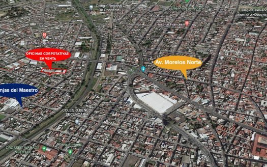 OFICINAS CORPORATIVAS EN VENTA / RENTA EN MORELIA, GRANJAS DEL MAESTRO.