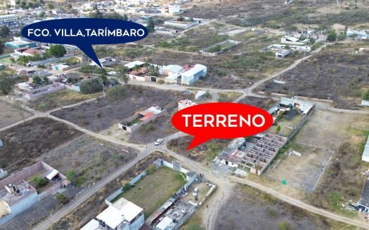 TERRENO EN VENTA EN TARÍMBARO, ZONA COL. LOS ÁNGELES