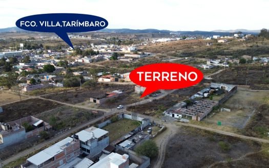 TERRENO EN VENTA EN TARÍMBARO, ZONA COL. LOS ÁNGELES