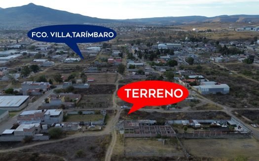 TERRENO EN VENTA EN TARÍMBARO, ZONA COL. LOS ÁNGELES