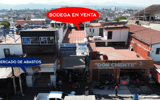 BODEGA EN VENTA EN MORELIA, MERCADO DE ABASTOS