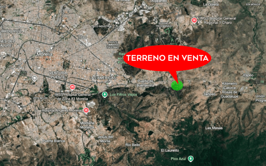 Terreno en Venta en Morelia, Lomas de Buenavista (Salida Mil Cumbres)