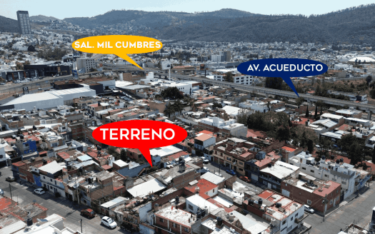 TERRENO EN VENTA EN MORELIA, COL. PASCUAL ORTIZ DE AYALA