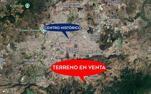 TERRENO EN VENTA EN MORELIA, CLUB DE GOLF ALTOZANO