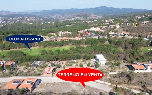TERRENO EN VENTA EN MORELIA, CLUB DE GOLF ALTOZANO
