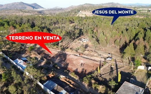 TERRENO EN VENTA EN MORELIA, JESÚS DEL MONTE.