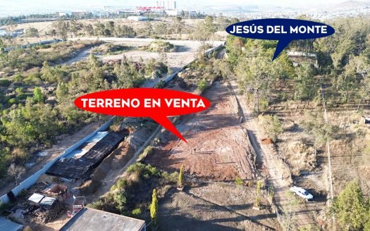 TERRENO EN VENTA EN MORELIA, JESÚS DEL MONTE.