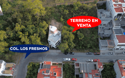 TERRENO EN VENTA EN MORELIA, LOS FRESNOS ( ZONA UNIVERSIDAD)