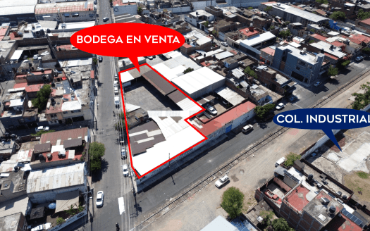 BODEGA EN VENTA EN MORELIA, COL. INDUSTRIAL
