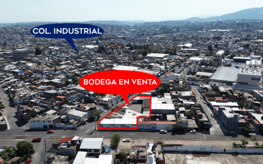 BODEGA EN VENTA EN MORELIA, COL. INDUSTRIAL