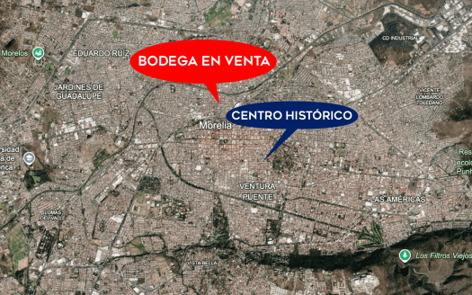 BODEGA EN VENTA EN MORELIA, COL. INDUSTRIAL
