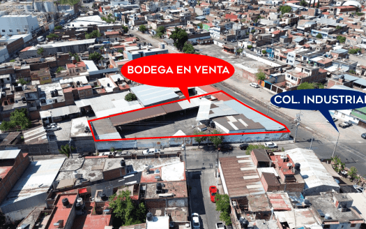 BODEGA EN VENTA EN MORELIA, COL. INDUSTRIAL
